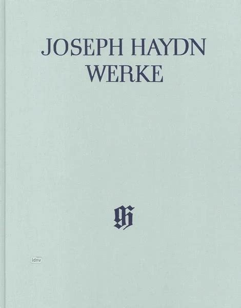 Joseph Haydn. Die Feuersbrunst; Singspiel in zwei 